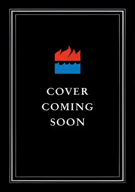 Zwart boekomslag blade breaker met rood en blauw vlamlogo en tekst cover coming soon