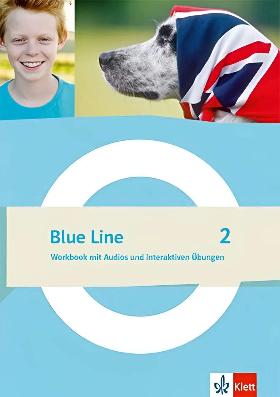 Blue line 2 workbook mit audios und interaktiven übungen von klett für klasse 6 zur lernunterstützung
