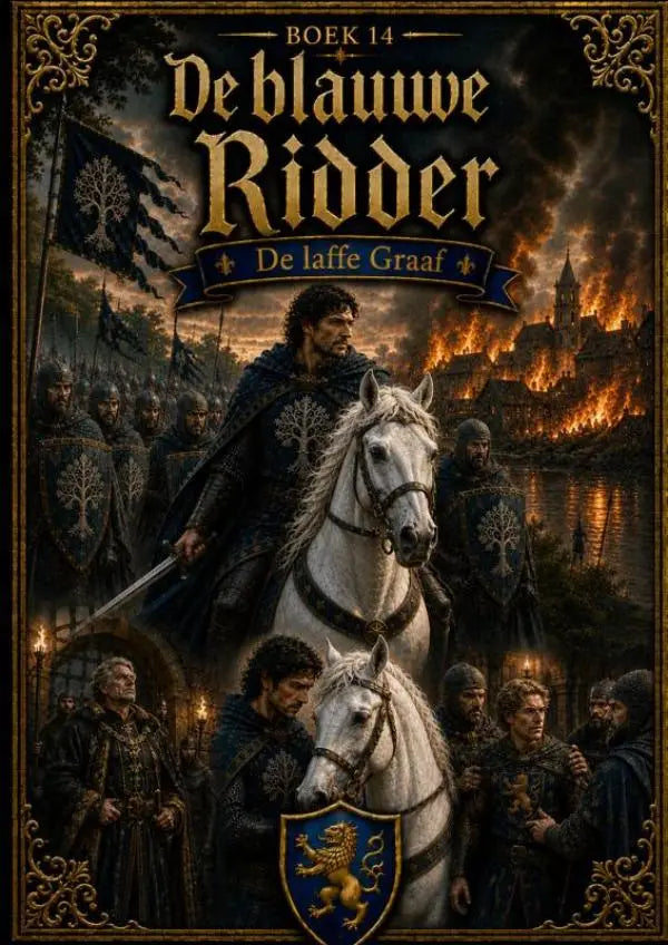 Boek 14, De blauwe Ridder - De laffe Graaf