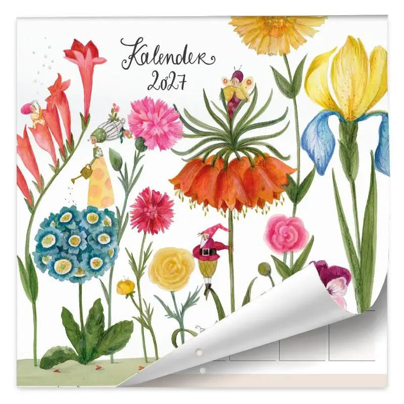 Broschürenkalender Blumen 2027