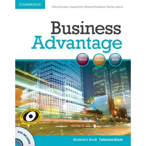 Business advantage - intermediate student’s book + dvd - business advantage - intermediate student’s book + dvd - boek
