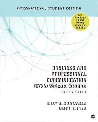 Internationale studenteneditie van business and professional communication met wit omslag en blauwtinten voor professionele communicatie