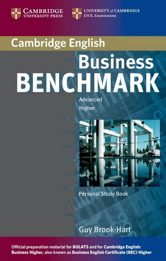 Business benchmark - advanced - bec and bulats personal study boek - business benchmark - advanced - bec and bulats