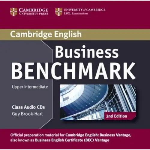 Business benckmark - upper-intermediate business vantage class audio-cd’s (2x) - business benckmark