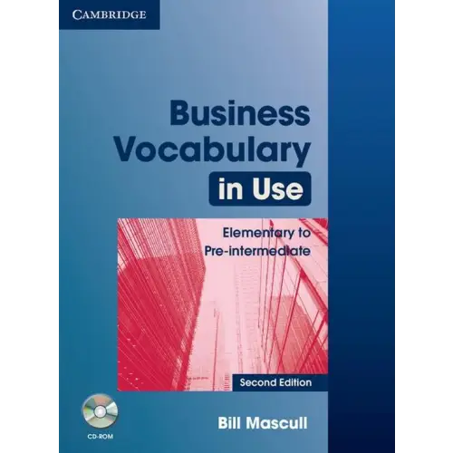 Business vocabulary in use - elementary to pre-intermediate book + answers + cd-rom - business vocabulary in use