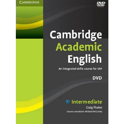 Cambridge academic english b1 + - intermediate dvd - cambridge academic english b1 + - intermediate dvd - boek