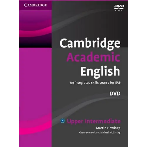 Cambridge academic english b2 - upper-intermediate dvd - cambridge academic english b2 - upper-intermediate dvd - boek