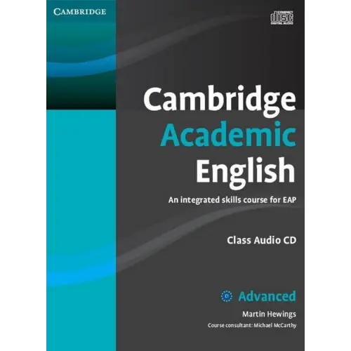 Cambridge academic english c1 - advanced class audio-cd - cambridge academic english c1 - advanced class audio-cd - boek