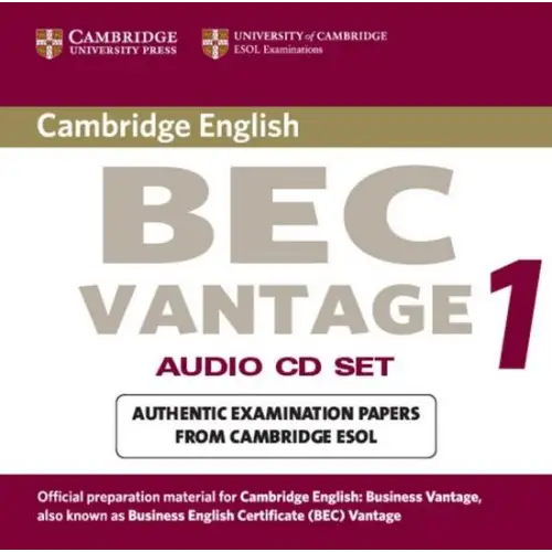 Cambridge bec vantage 1 audio-cd’s (2x) - cambridge bec vantage 1 audio-cd’s (2x) - boek