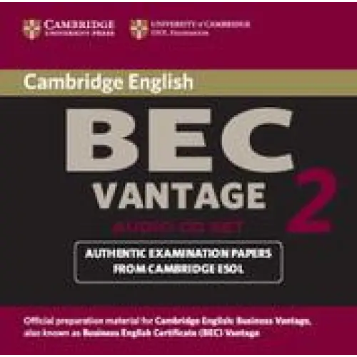 Cambridge bec vantage 2 2 audio cd - cambridge bec vantage 2 2 audio cd - boek