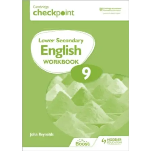Cambridge checkpoint lower secondary english workbook 9: second edition - cambridge checkpoint lower secondary english