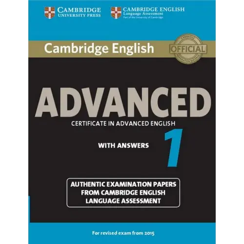 Cambridge english - advanced 1 for revised exam from 2015 student’s book with answers - cambridge english - advanced 1