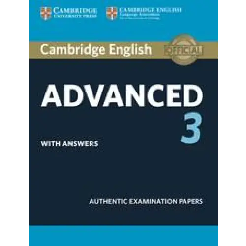 Cambridge english advanced 3 student’s book + answers - cambridge english advanced 3 student’s book + answers - boek