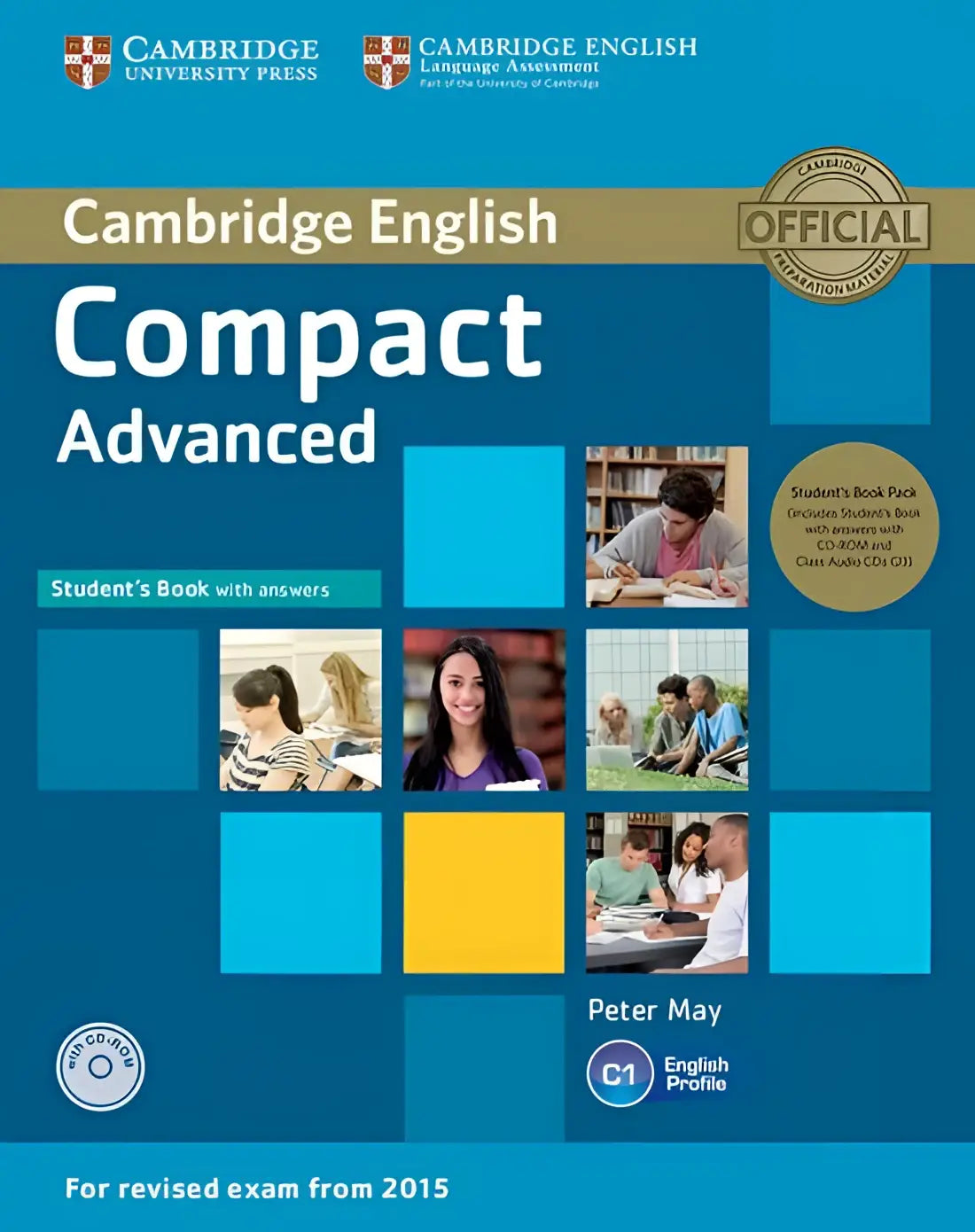 Cambridge english compact - advanced for revised exam from 2015 student’s book + answers + cd-rom + audio-cd’s