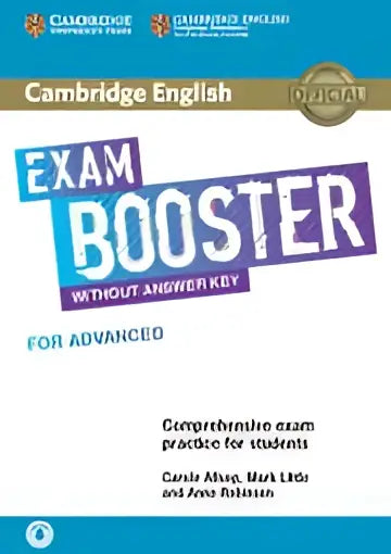 Cambridge english exam booster - advanced without key + audio - cambridge english exam booster - advanced without key