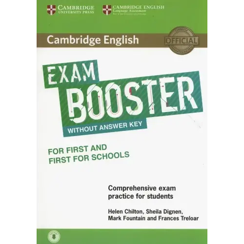 Cambridge english exam booster students for first and first for schools - cambridge english exam booster students for