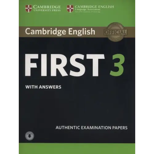 Cambridge english first 3 student’s book + anwers + audio download - cambridge english first 3 student’s book + anwers
