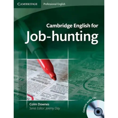 Cambridge english for job-hunting book + audio-cd’s(2x) - cambridge english for job-hunting book + audio-cd’s(2x) - boek