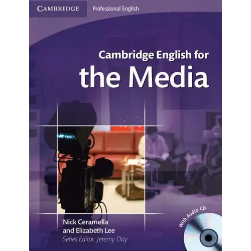 Cambridge english for the media book + audio-cd - cambridge english for the media book + audio-cd - boek