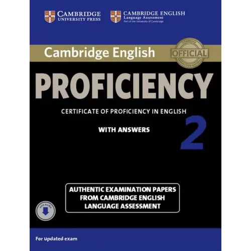 Cambridge english proficiency 2 student’s book + answers + audio-download - cambridge english proficiency 2 student’s