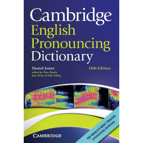 Cambridge english pronouncing dictionary - cambridge english pronouncing dictionary - boek