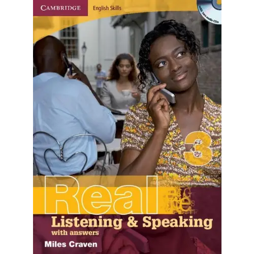 Cambridge english skills: real listening & speaking with answers 3 book + audio-cd - cambridge english skills: real