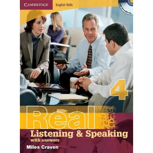 Cambridge english skills: real listening & speaking with answers 4 book + audio-cd - cambridge english skills: real