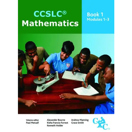 Ccslc mathematics book 1 modules 1-3 - ccslc mathematics book 1 modules 1-3 - boek