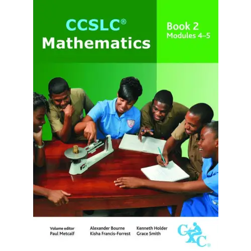 Ccslc mathematics book 2 modules 4-5 - ccslc mathematics book 2 modules 4-5 - boek