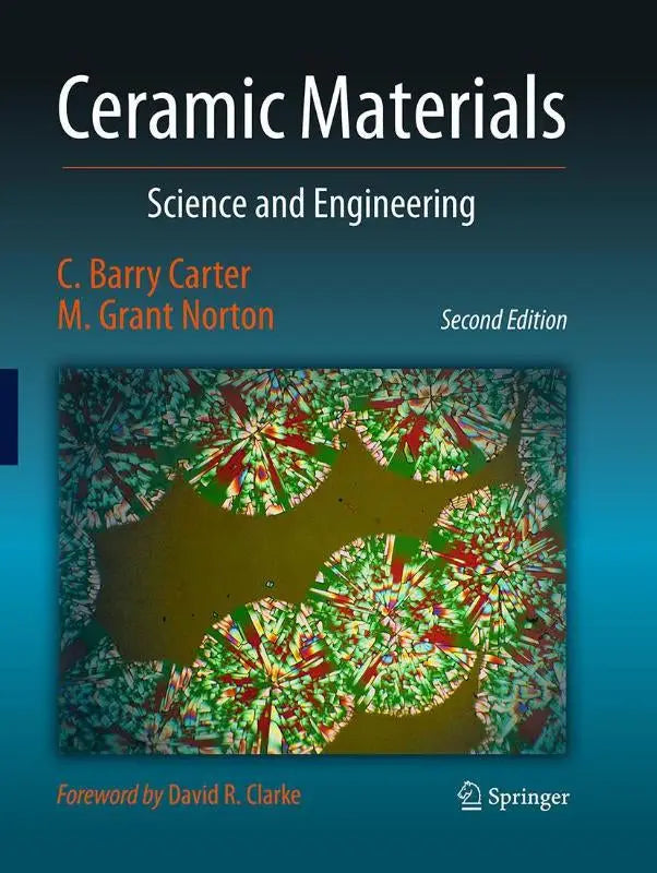 Boekcover van ceramic materials second edition door c over science and engineering van keramische materialen