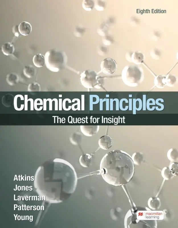 De achtste editie van chemical principles the quest for insight door atkins, jones, laverman, patterson en young