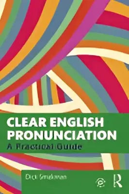 Clear english pronunciation een praktische gids groene kaft met witte tekst en auteursnaam in zwart