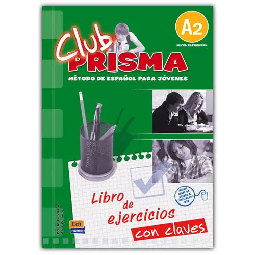 Club prisma: método de español para jóvenes nivel a2 libro de ejercicios - club prisma: método de español para jóvenes