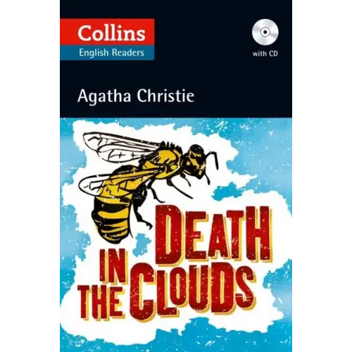Collins agatha christie readers b2: death in the clouds book + mp3 audio-cd - collins agatha christie readers b2: death