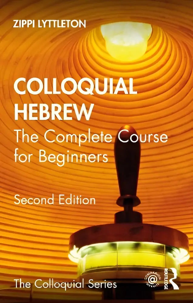 De boekcover van colloquial hebrew de complete course for beginners door zippi lyttleton tweede editie