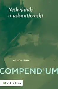 Compendium van het nederlands insolventierecht met groene en witte omslag door wolters kluwer nederland