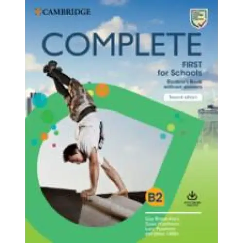Complete first for schools student’s book without answers + online - complete first for schools student’s book without