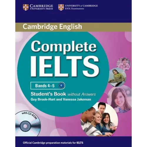 Complete ielts bands 4-5 b1 student’s book without answers + cd-rom - complete ielts bands 4-5 b1 student’s book
