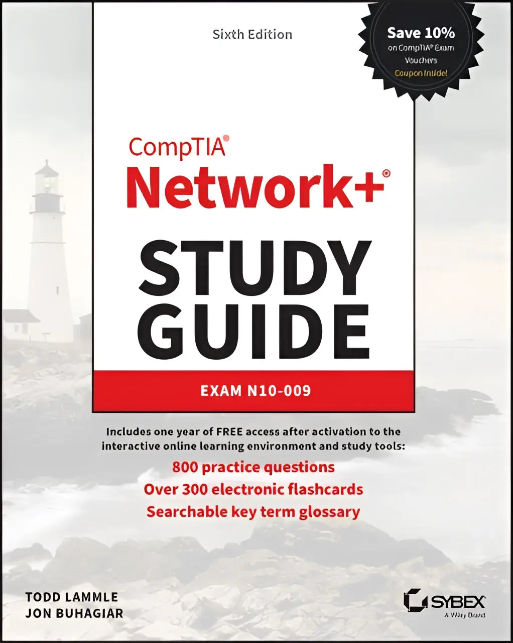Comptia network+ study guide exam n10-009 zesde editie door todd lammle en jon buhaigar gepubliceerd door sybex