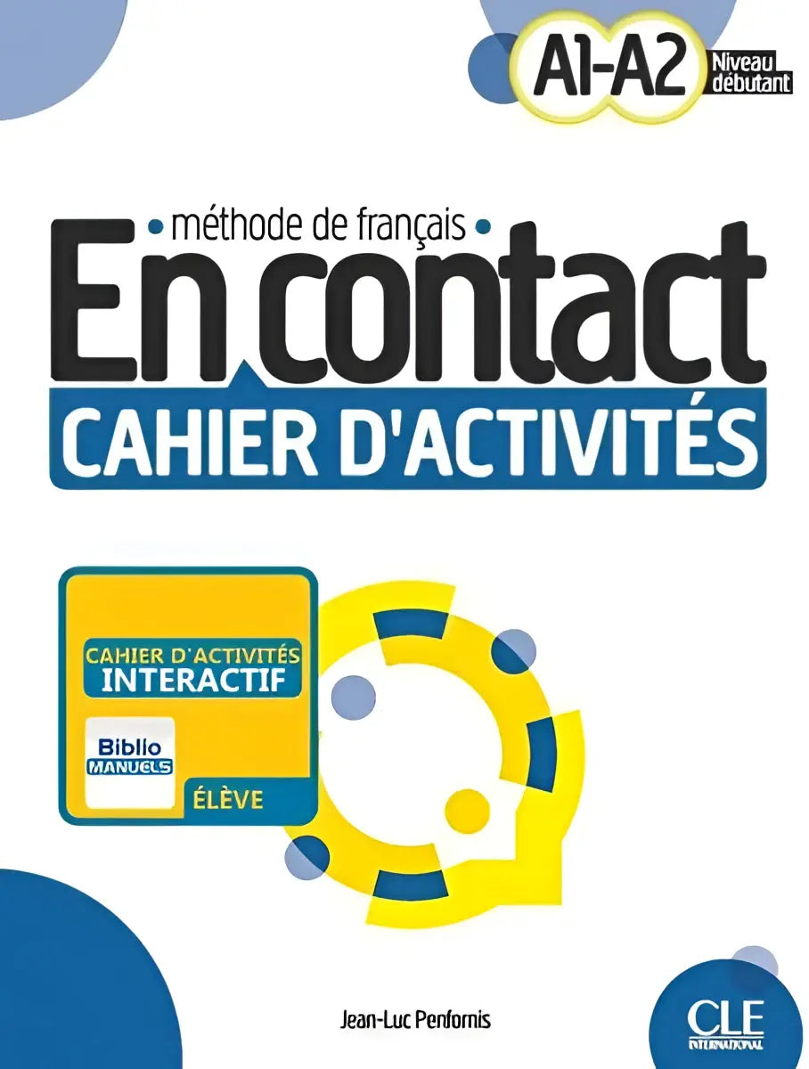 En contact - niveaux a1-a2 - version numérique élève - cahier d’activités - licentie