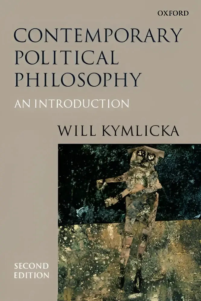 Beige hardcoverboek contemporary political philosophy een inleiding tweede editie van will kymlicka over politieke theorie