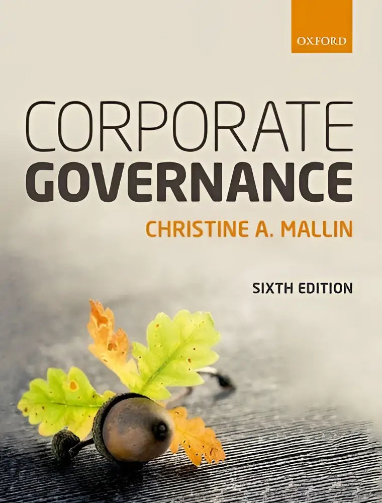 Oxford university press boek corporate governance door christine mallin de meest toegankelijke gids over corporate governance
