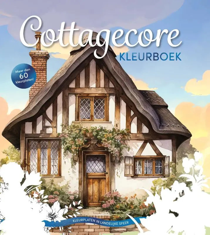 Cottagecore kleurboek - Kleurplaten in landelijke sfeer