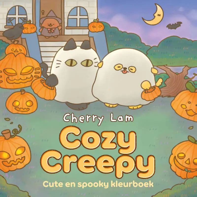 Cozy creepy - Cute en spooky kleurboek