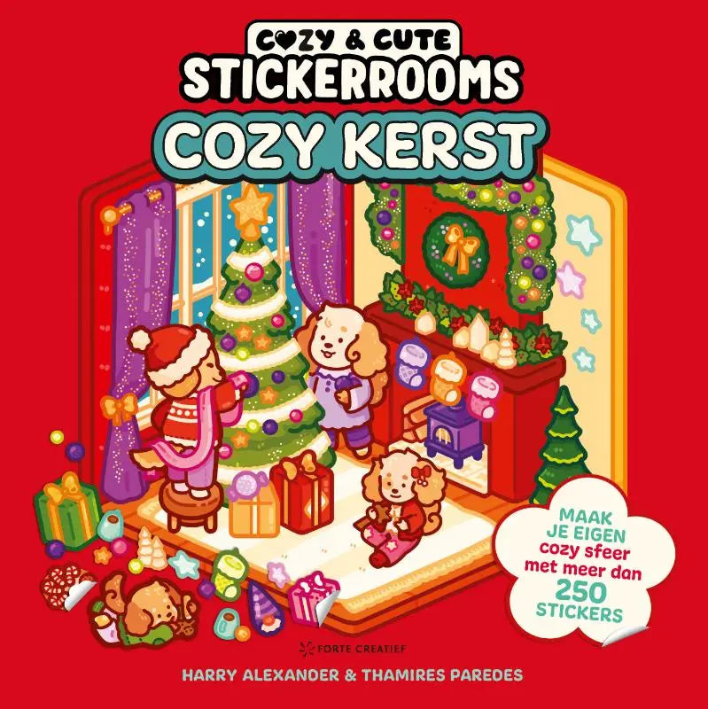 Cozy Kerst - Maak je eigen cozy sfeer met meer dan 250 stickers