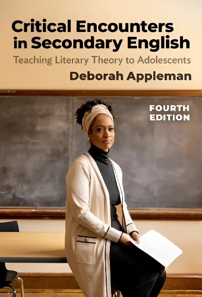 De boekomslag van Critical Encounters in Secondary English van Deborah Appleman toont hedendaagse literary theory voor adolescenten