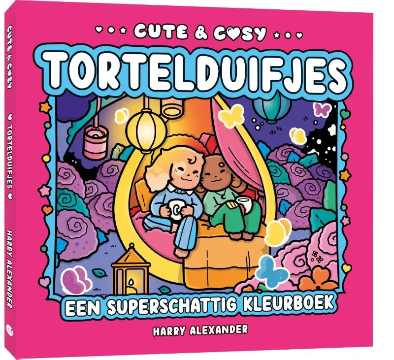 Cute & Cosy Tortelduifjes - Een superschattig kleurboek