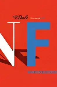 Bold rood-wit f-logo met modern geometrisch ontwerp op de omslag van dale pocketwoordenboek nederlands-frans van vbk media