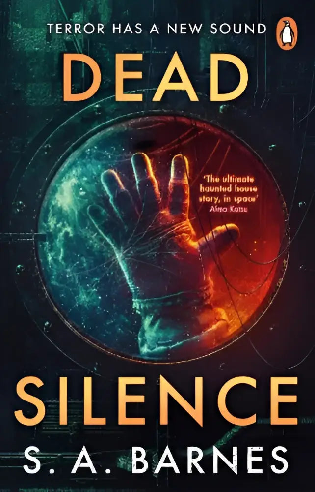 De boekcover van dead silence door s a toont een donker ontwerp passend bij ghost stories en verhalen over het bovennatuurlijke
