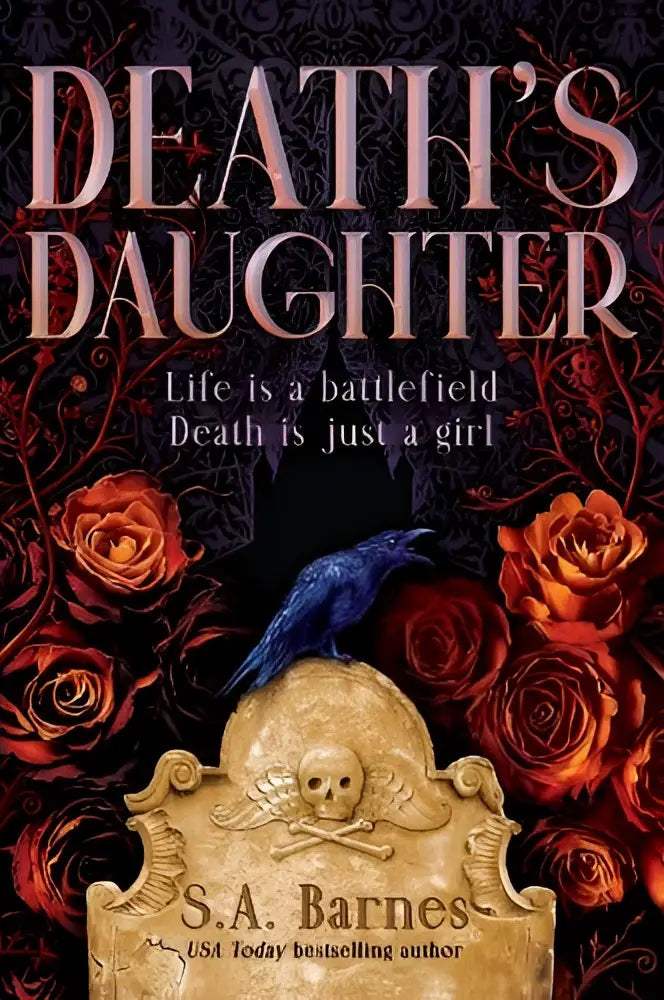 Boekcover van Death’s Daughter door s.a., een instant top sunday times bestseller urban fantasy met mysterie